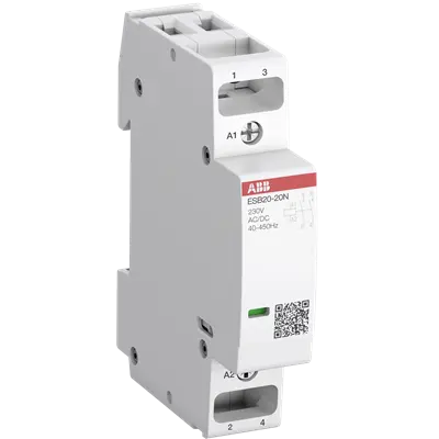 موديولر كنتاكتر 1فاز 2 بول ABB ESB20-20N-06 Insta. Contactor