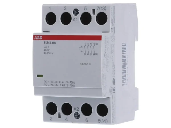 موديولر كنتاكتر3فاز40امبير ABB ESB40-40N-6