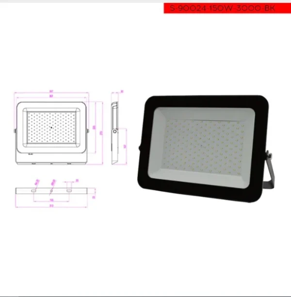 كشاف S-90024-150W-6500-BK-COLTURA