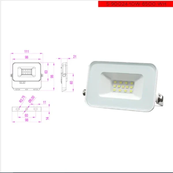 S-90024-10W-6500K-WH