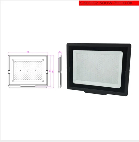 كشاف S-90002-300W-6500K-BK-COLTURA