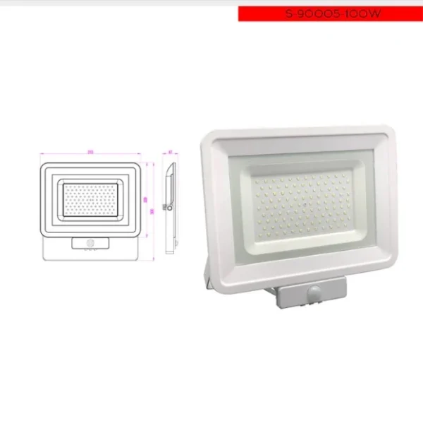 S-90005-100Wكشاف مع كاشف حركة