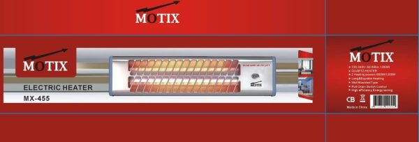 دفاية حمام 2 عامود MOTIX MX-455 1200W